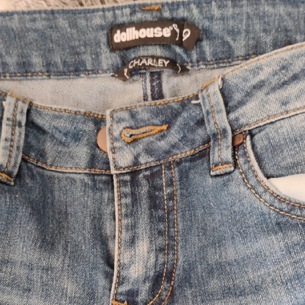 Dollhouse Charley High Rise Blue Jeans